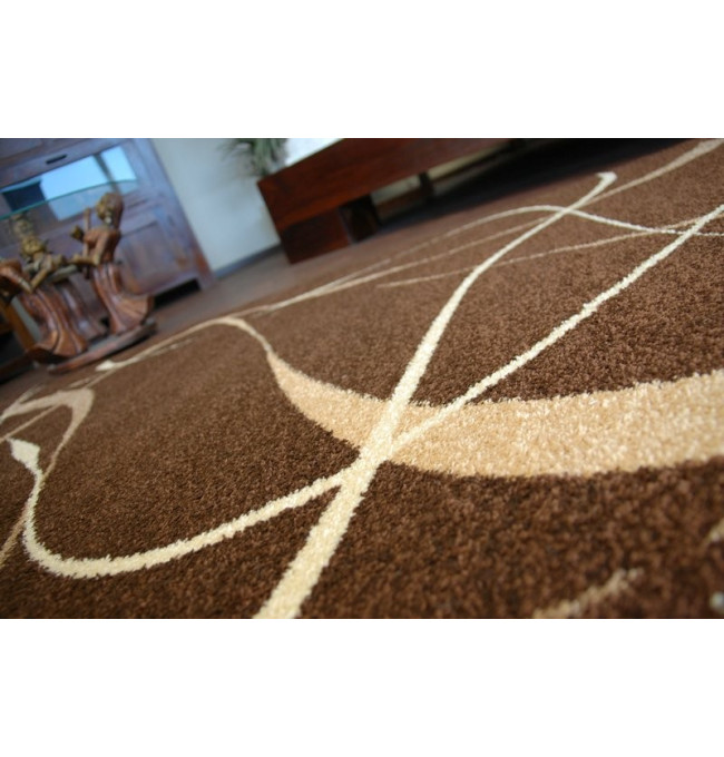 Koberec KARMEL CHOCO hnědý