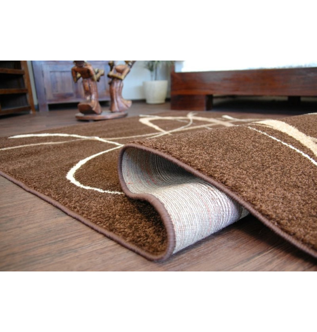 Koberec KARMEL CHOCO hnědý