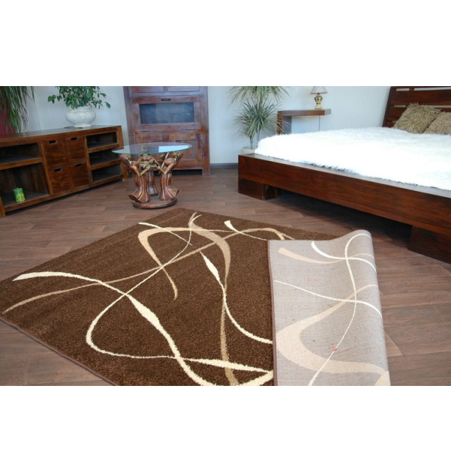 Koberec KARMEL CHOCO hnědý