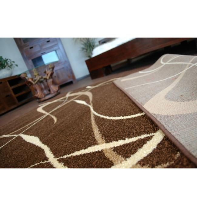 Koberec KARMEL CHOCO hnědý