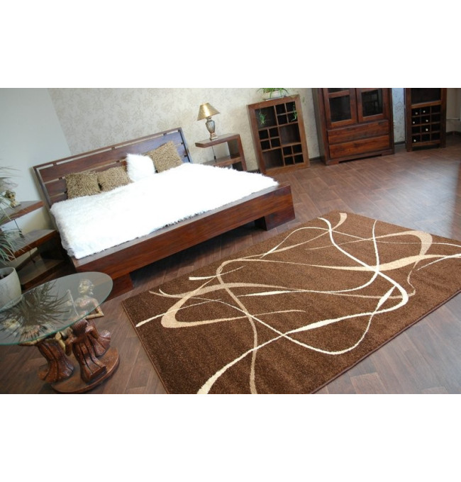 Koberec KARMEL CHOCO hnědý