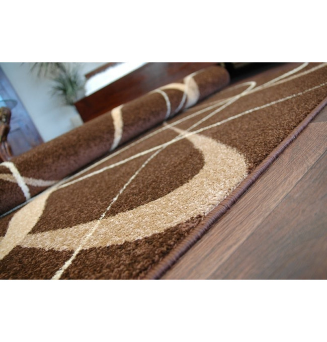 Koberec KARMEL CHOCO hnědý