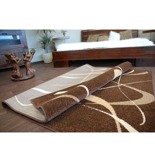 Koberec KARMEL CHOCO hnědý