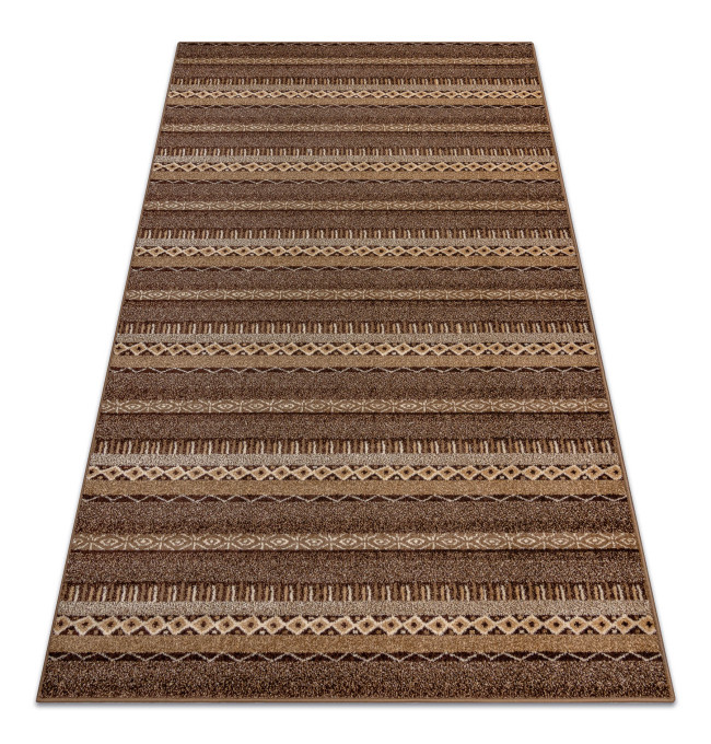 Koberec KARMEL Nida Boho ořechový