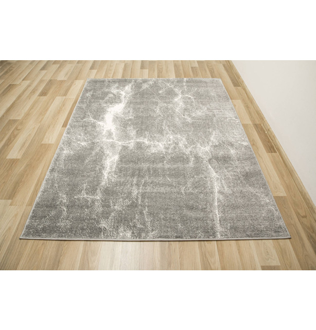 Koberec Lima 9553B marmur světle šedý / krémový