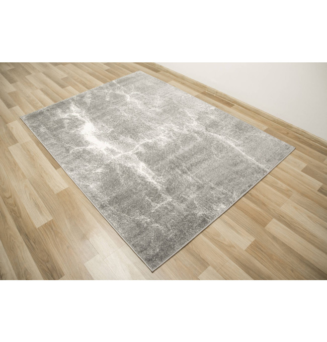 Koberec Lima 9553B marmur světle šedý / krémový