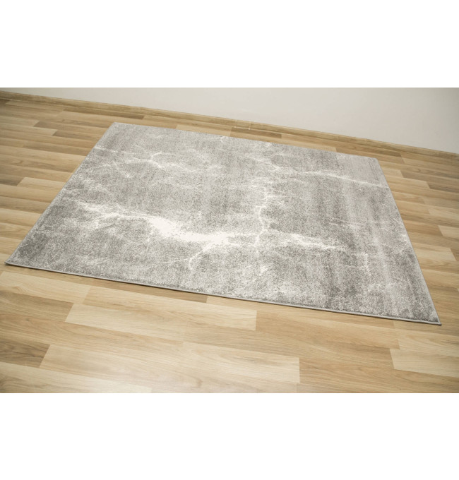 Koberec Lima 9553B marmur světle šedý / krémový