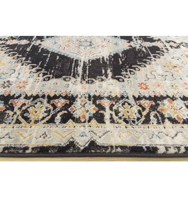 Koberec Lucca 8629A šedý/krémový/antracitový