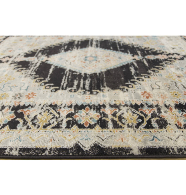 Koberec Lucca 8629A šedý/krémový/antracitový