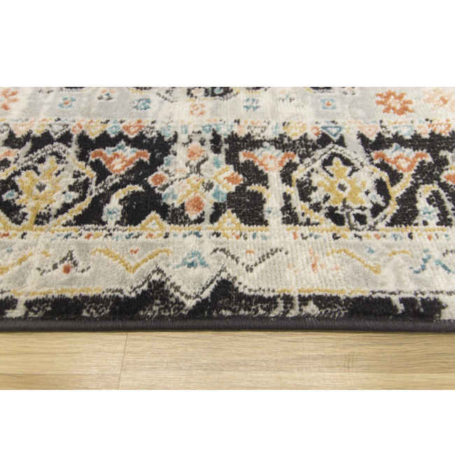 Koberec Lucca 8629A šedý/krémový/antracitový