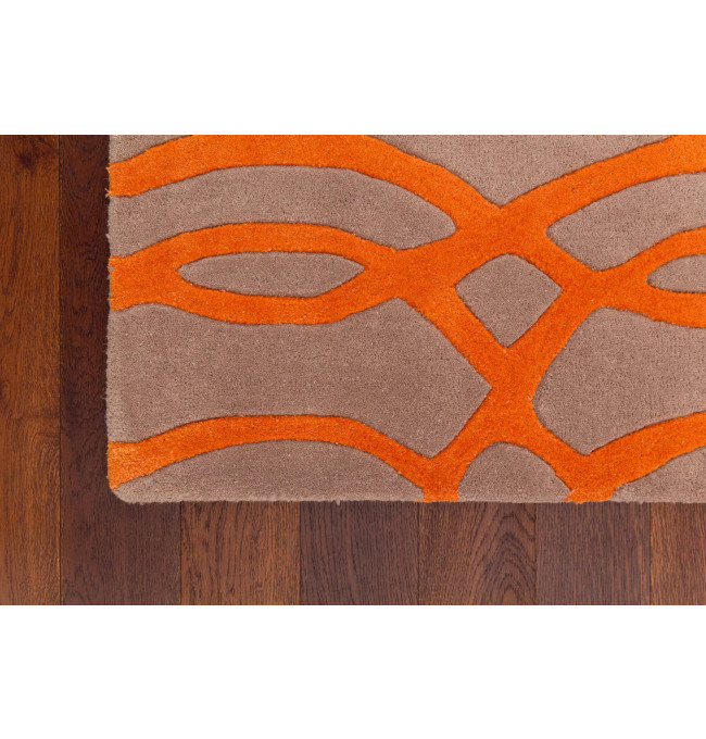 Koberec Matrix MAX 37 Wire oranžový