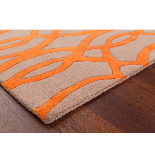 Koberec Matrix MAX 37 Wire oranžový