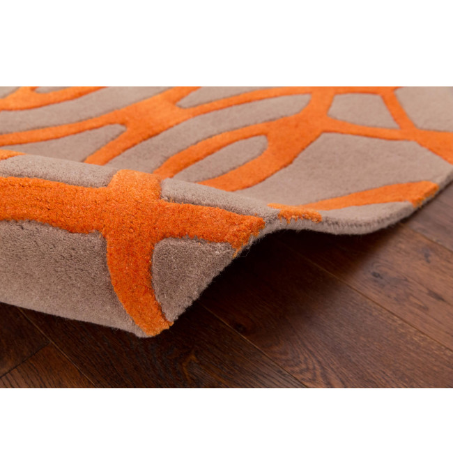 Koberec Matrix MAX 37 Wire oranžový
