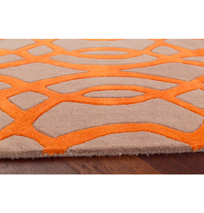 Koberec Matrix MAX 37 Wire oranžový
