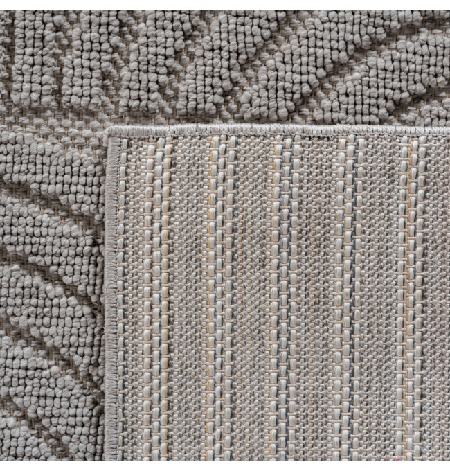 Koberec Helix geometrický, šedý