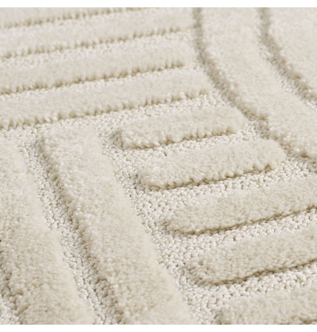 Koberec Art 3D krémový