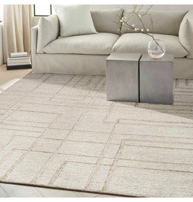 Koberec CALVIN KLEIN IMPRESSIONS stříbrný