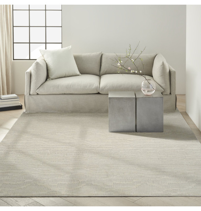 Koberec CALVIN KLEIN Notes 1 stříbrný