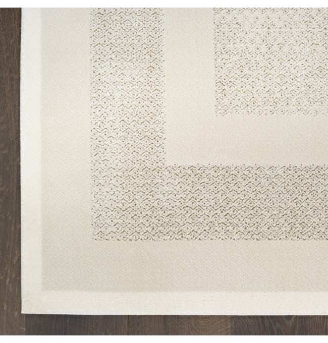 Koberec DKNY Grand Street sloní kost / světle hnědý