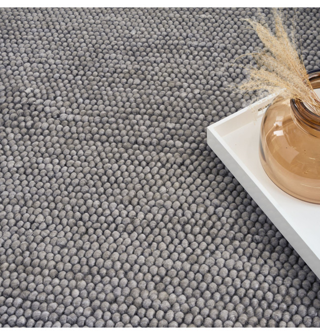 Koberec DKNY PURE KNOTS šedý