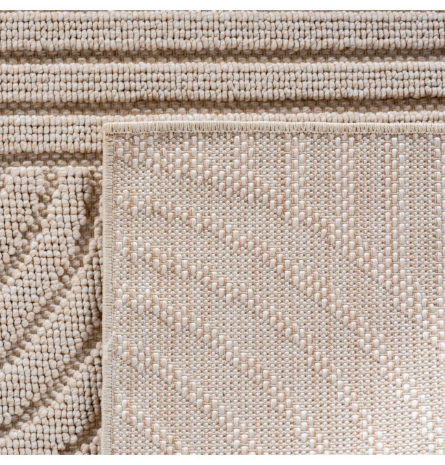 Koberec Helix geometrický, béžový