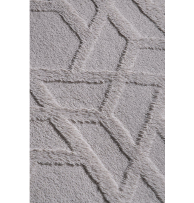 Koberec JACQUARD stříbrný
