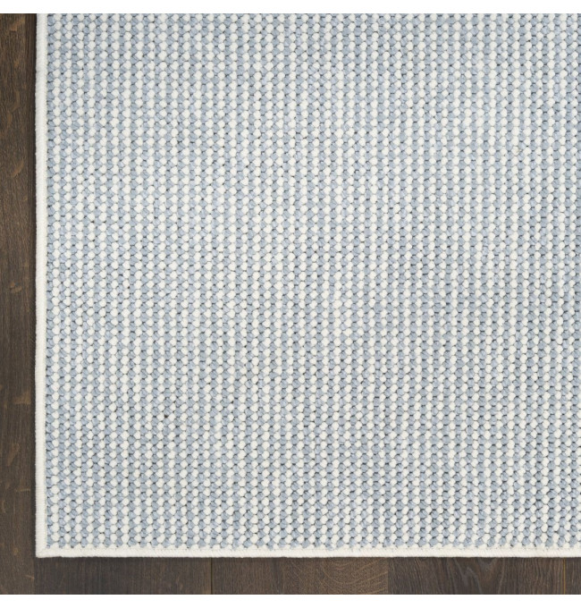 Koberec NATURAL sloní kost / modrý