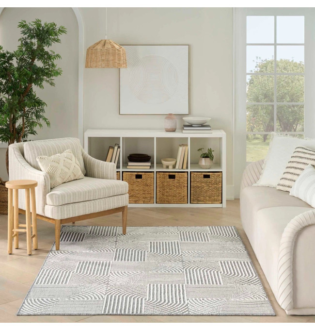 Koberec NATURAL TEXTURE charcoal / ivory