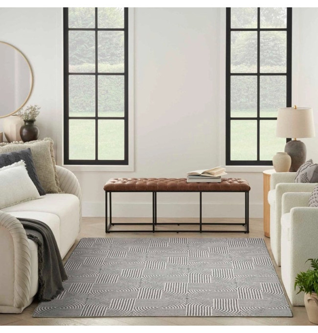 Koberec NATURAL TEXTURE charcoal / ivory