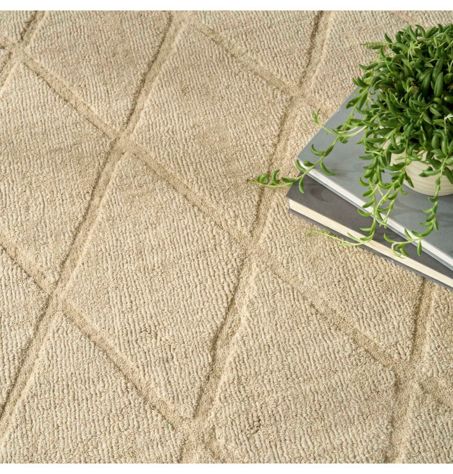 Koberec WOOL HAVEN béžový