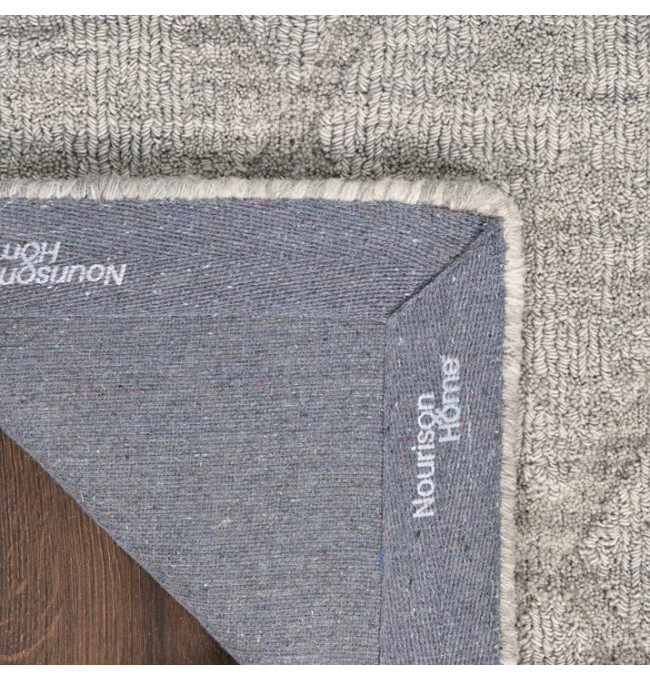 Koberec WOOL HAVEN šedý