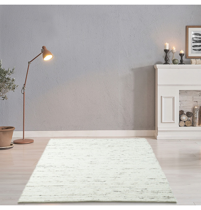 Koberec ALM GLUCK UNI naturální / šedý