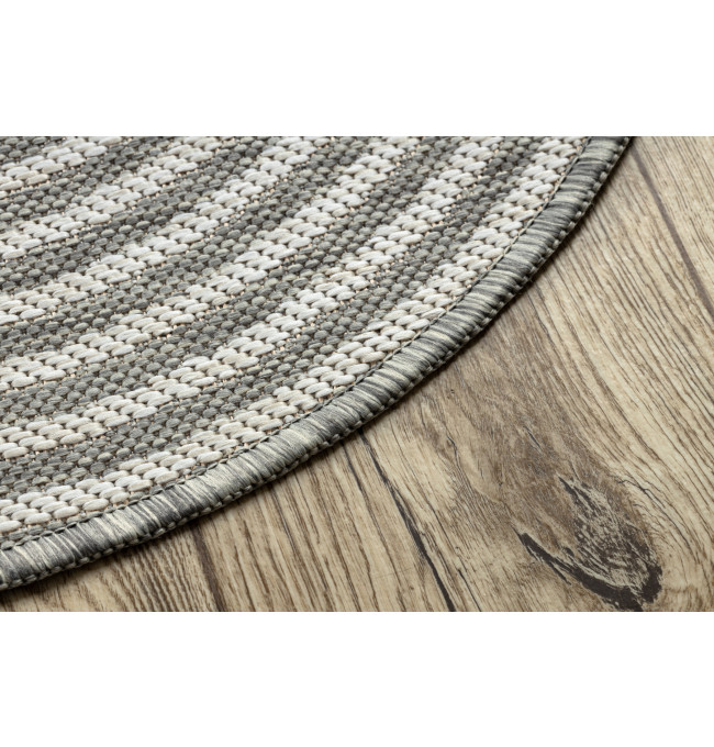 Koberec ORGANIC 1835 geometrický, krémový / šedý