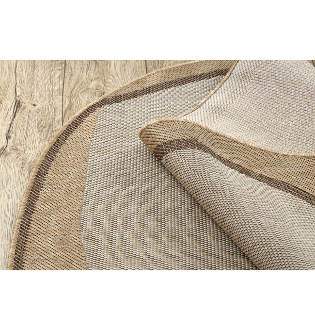 Koberec ORGANIC 2123 naturální / krémový / šedý