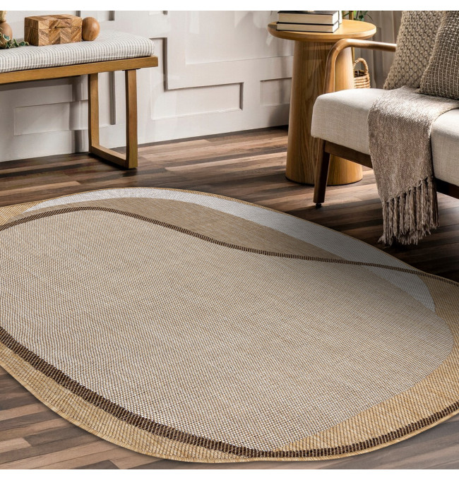 Koberec ORGANIC 2123 naturální / krémový / šedý