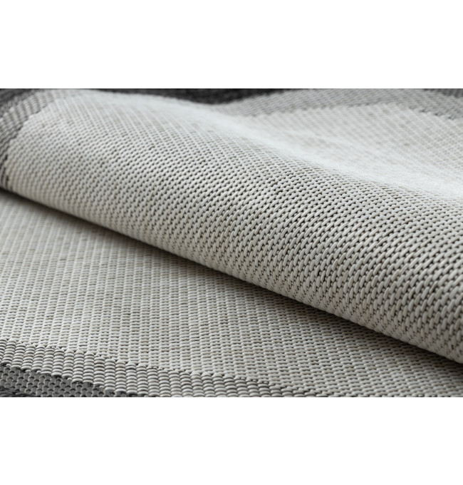 Koberec ORGANIC 2123 / krémový / černý / naturální