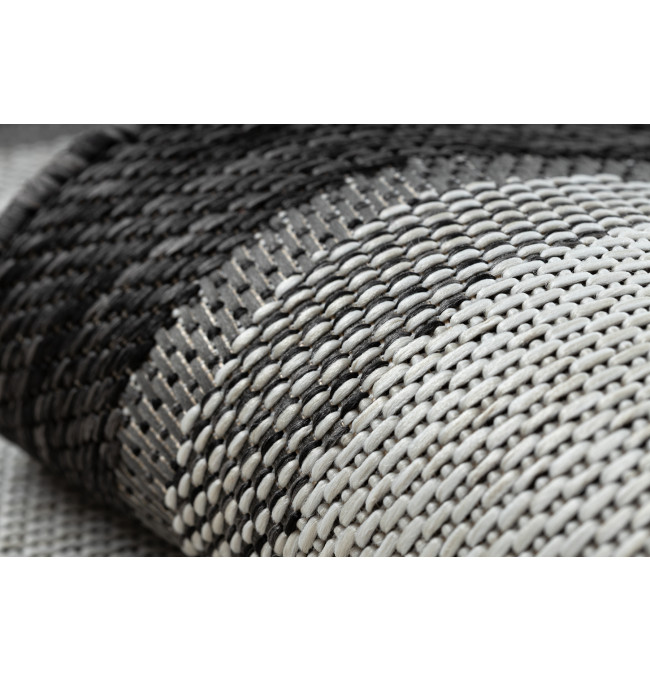 Koberec ORGANIC 2123 / krémový / černý / naturální