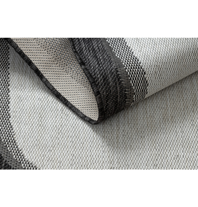 Koberec ORGANIC 2123 / krémový / černý / naturální