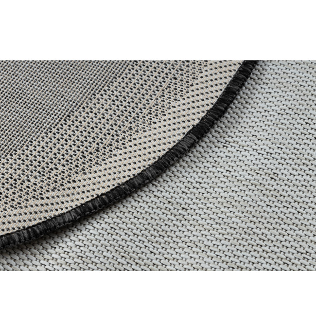 Koberec ORGANIC 2123 / krémový / černý / naturální