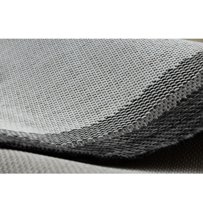 Koberec ORGANIC 2123 / krémový / černý / naturální