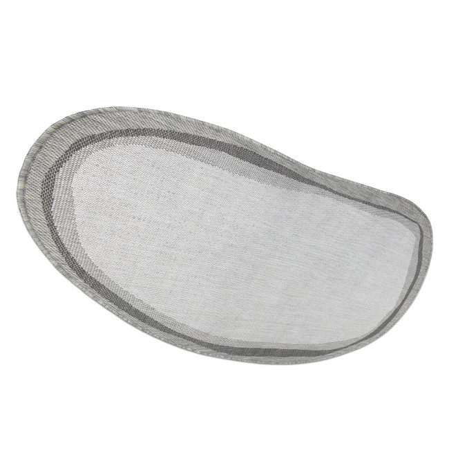 Koberec ORGANIC 2123 / krémový / šedý / naturální