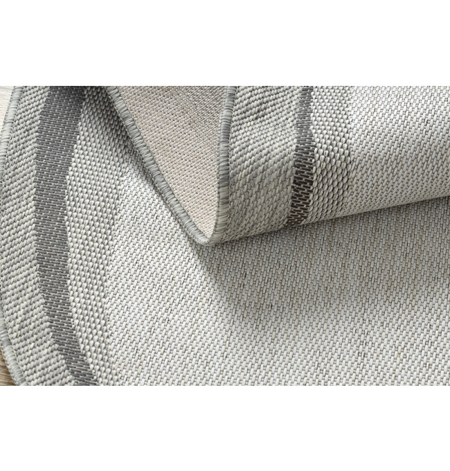 Koberec ORGANIC 2123 / krémový / šedý / naturální