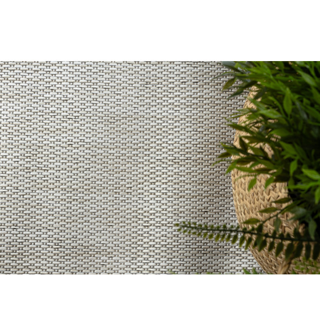 Koberec ORGANIC 2123 / krémový / šedý / naturální