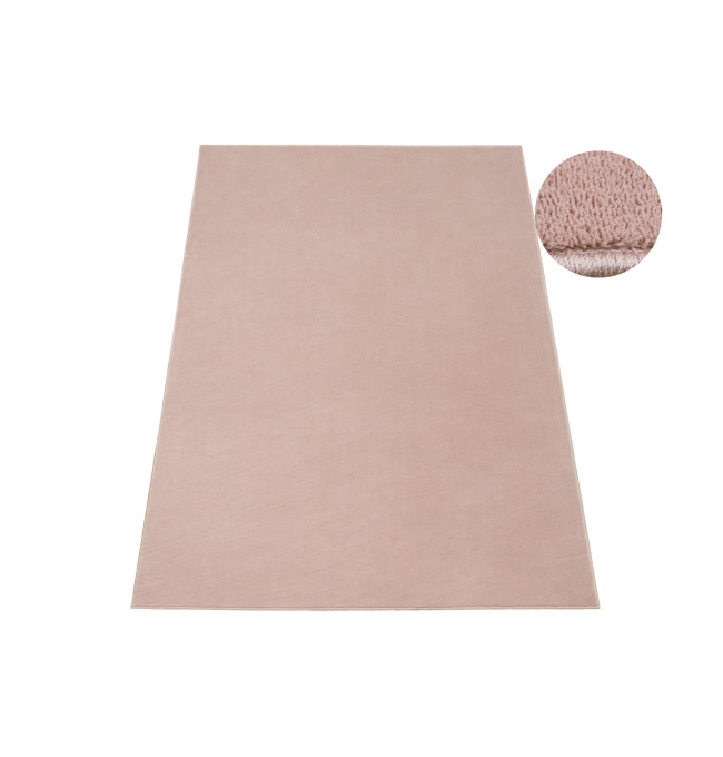 Protiskluzový koberec PLUSH růžový