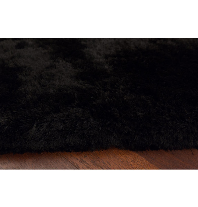 Koberec Plush Shaggy černý