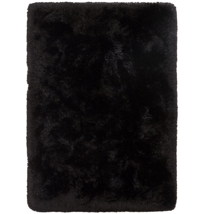 Koberec Plush Shaggy černý