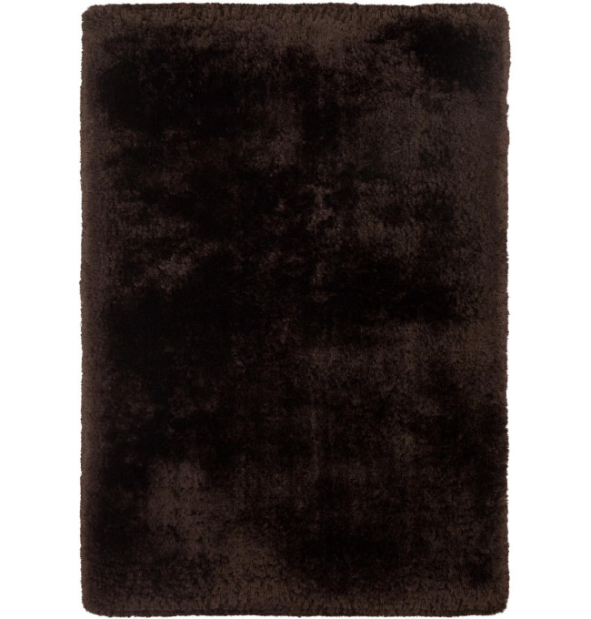 Koberec Plush Shaggy Dark Chocolate