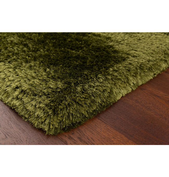 Koberec Plush Shaggy zelený
