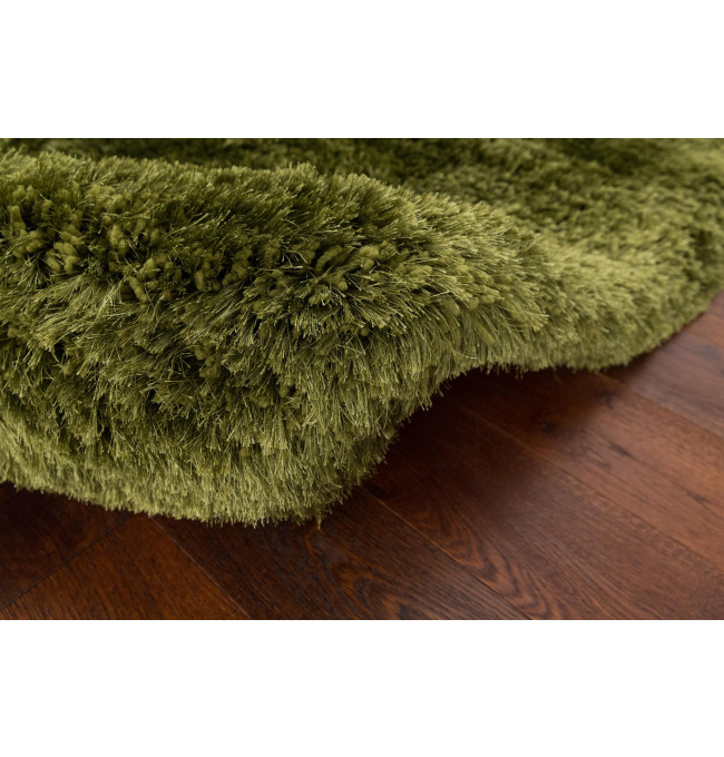 Koberec Plush Shaggy zelený