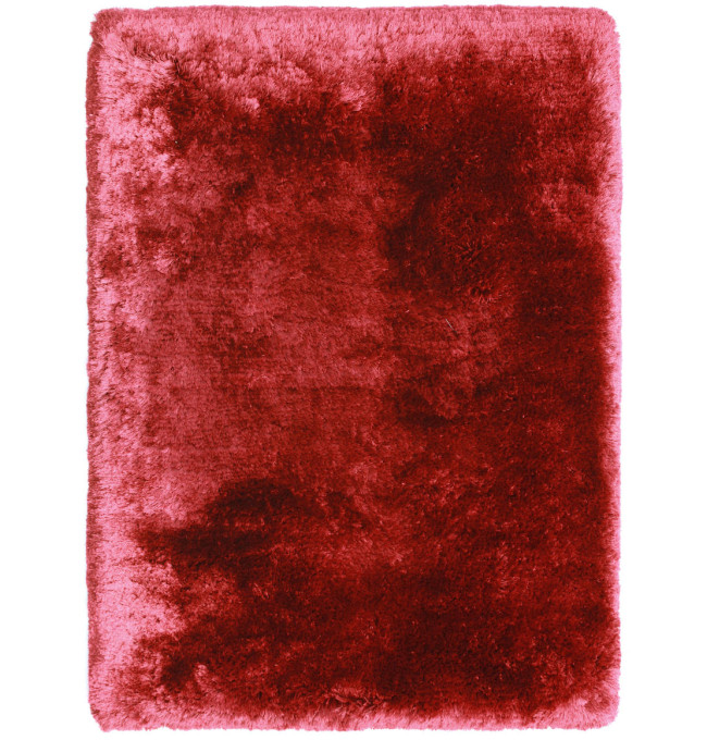 Koberec Plush Shaggy červený